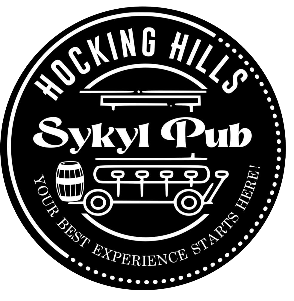 Hocking Hills Sykyl Pub logo